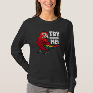 Camiseta Prueba Me Loro Con Cuchillo I Guacamayo Escarlata