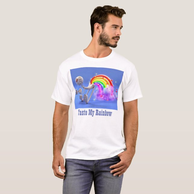 Camiseta Prueba mi arcoiris (Anverso completo)