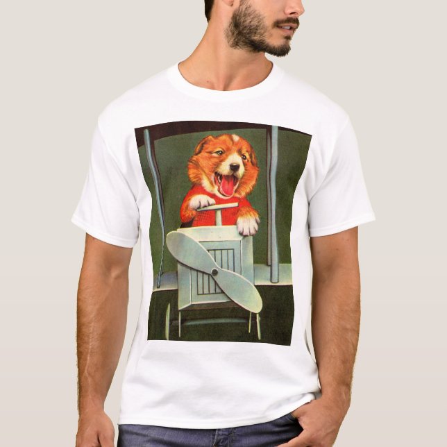 Camiseta prueba piloto de perros (Anverso)