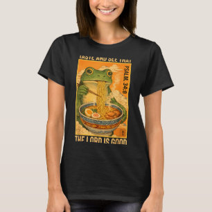 Camiseta Prueba y ver que el Señor es bueno Sapo Ramen Japo