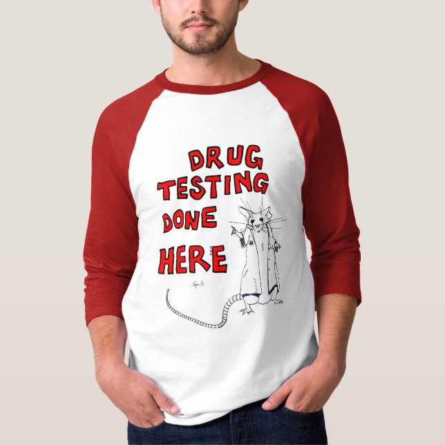 Camiseta Pruebas de medicamentos (Anverso)