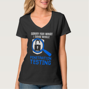 Camiseta Pruebas de Penetración Hacking Ético y Ciberseguri