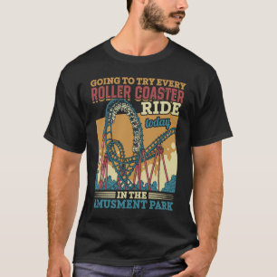 Camiseta Pruebe Cada Paseo En Montaña De Ruedas Hoy En El A