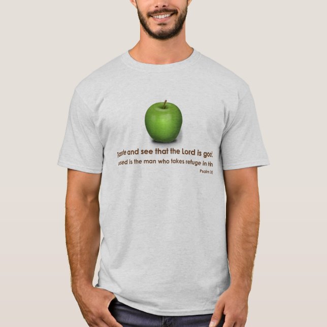 Camiseta Pruebe y vea (Anverso)