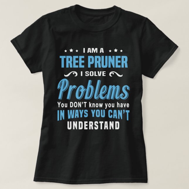 Camiseta Pruner de árbol (Diseño del anverso)