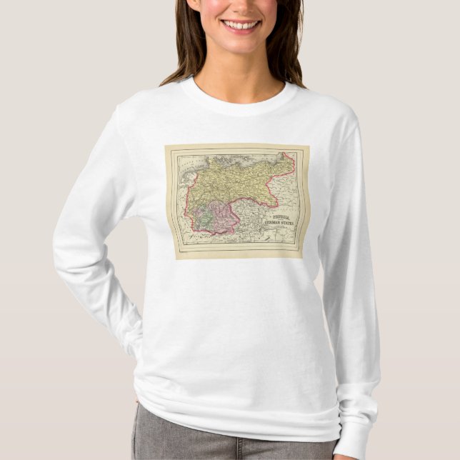 Camiseta Prusia, estados alemanes (Anverso)