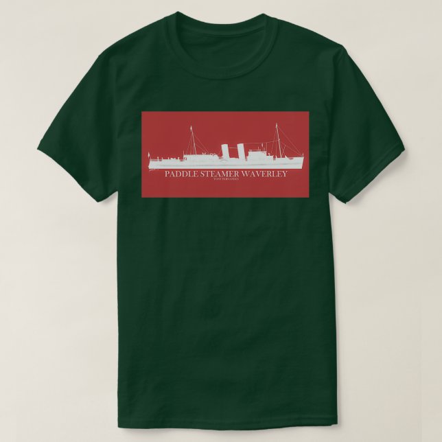 Camiseta PS Waverley en rojo (Diseño del anverso)