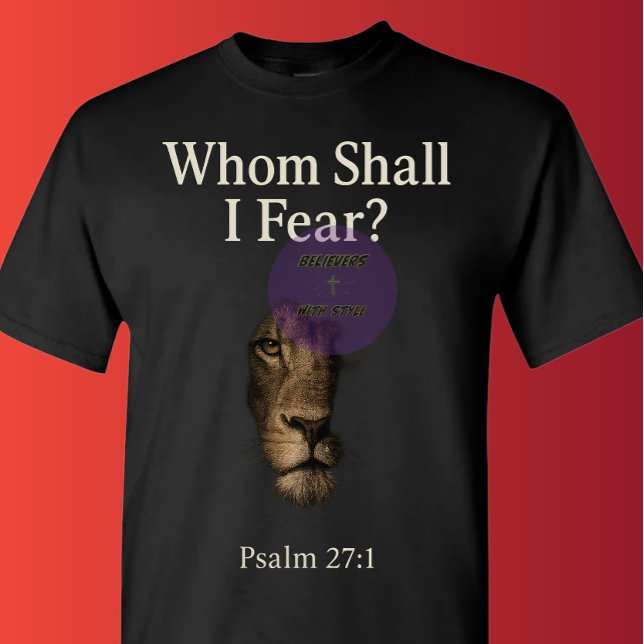 Camiseta Psalm 27:1 - Christian (Subido por el creador)