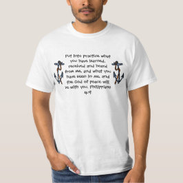 Camiseta Psalm Philippians biblical quote