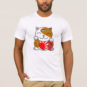 Camiseta Pseudo calicó Maneki Neko