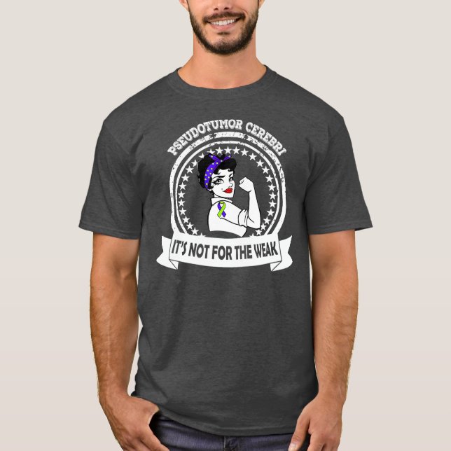 Camiseta Pseudotumor Cerebri regalo de conciencia inspirado (Anverso)