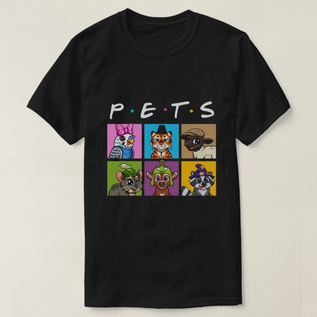 Camiseta PSF | Pets (Diseño del anverso)