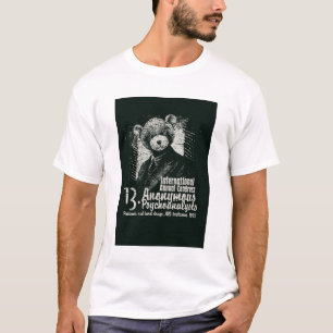 Camiseta Psicoanalistas Anónimos Blancos Teddy Bear Gráfico