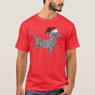 Camiseta Psicodelia-Cheetah-Doxie-Santa