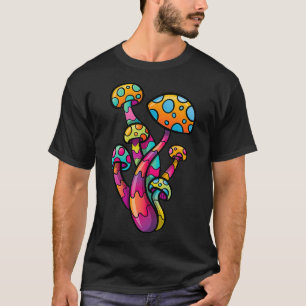 Camiseta Psicodelia Mushroom Lover Trance House Rave Fiesta