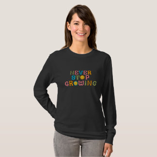 Camiseta psicodélica de manga larga