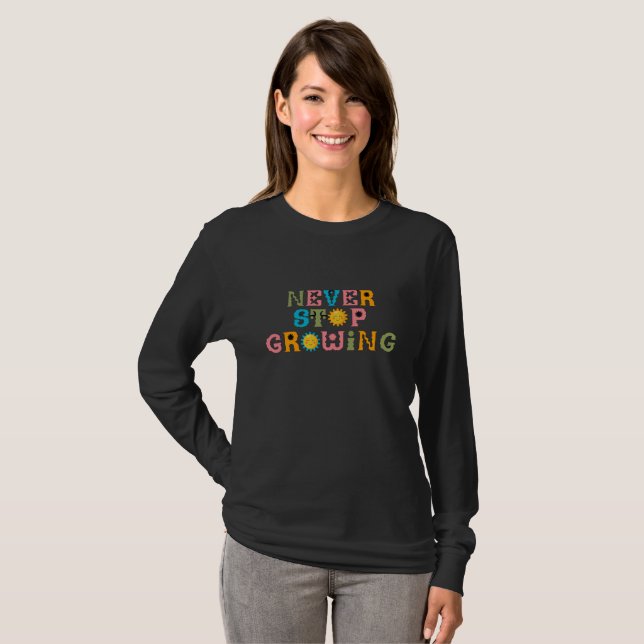 Camiseta psicodélica de manga larga (Anverso completo)