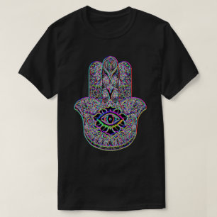 Camiseta psicodélica del símbolo del arte del