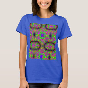 Camiseta psicodélico geométrico maravilloso