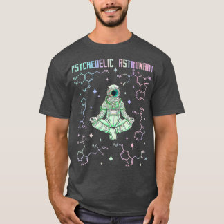 Camiseta Psicodelista astronauta espacial