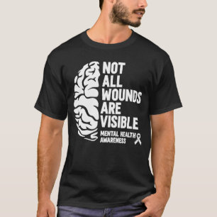 Camiseta Psicóloga Psicología del Cerebro Consciente de la