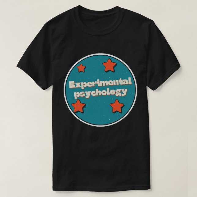 Camiseta Psicología Experimental (Diseño del anverso)