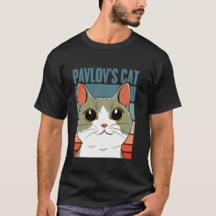 Camiseta Psicología Gato de Pavlov Gatito Amante de Gatos D
