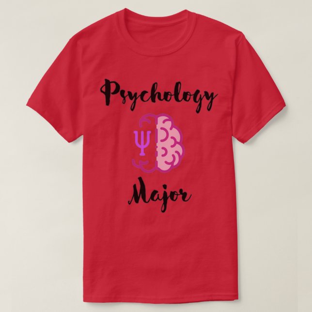 Camiseta Psicología Mayor 1 (Diseño del anverso)