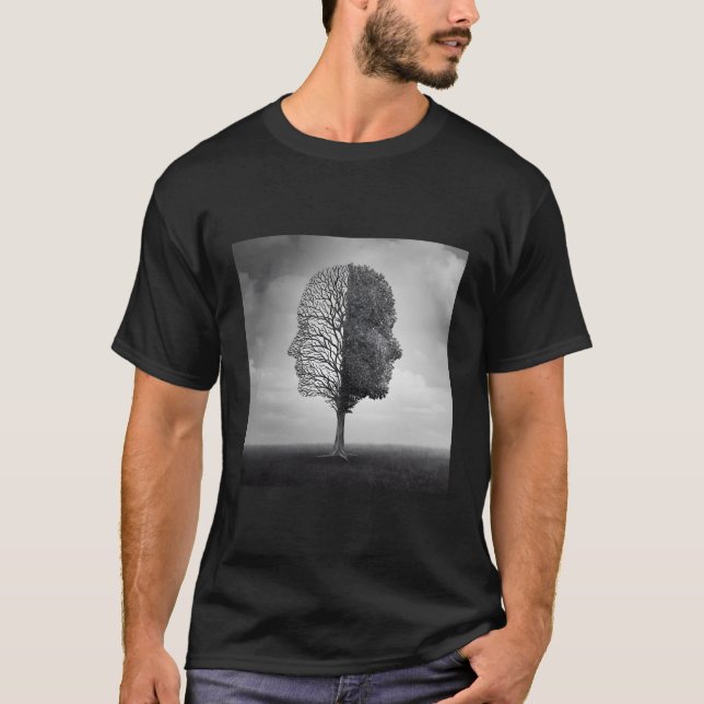 Camiseta Psicología Surrealista Y Psiquiatría (Anverso)