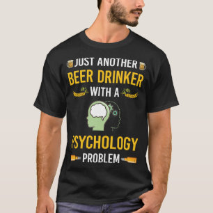 Camiseta Psicólogo de Beer Drinker Psychology