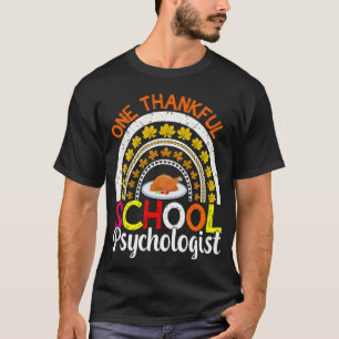 Camiseta Psicólogo De La Escuela De Gracias Rainbow Psychol