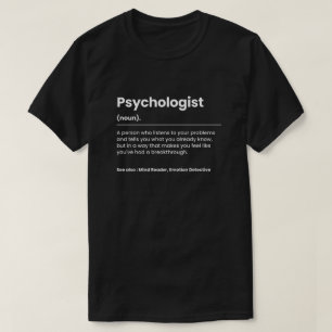 Camiseta Psicólogo divertida