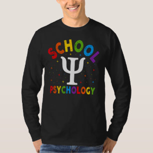 Camiseta Psicólogo Escolar Terapia Escolar Psi