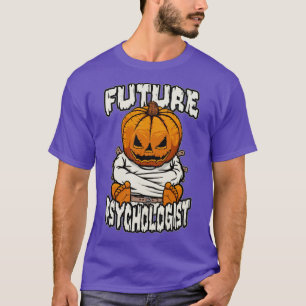 Camiseta Psicólogo Futuro Psicología Loca Halloween Pum