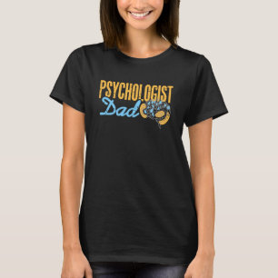 Camiseta Psicólogo Papá Salud Mental Cerebro Humor Aprecio