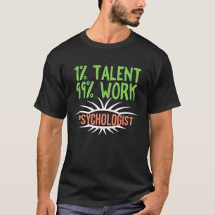 Camiseta Psicólogo Profesional profesional trabajo en cotej