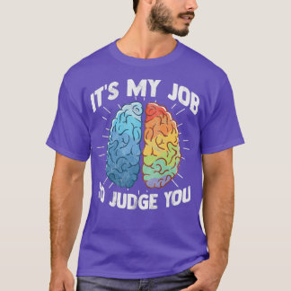 Camiseta Psicólogo Terapia Profesión Psiche Freud