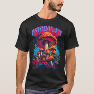 Camiseta Psicoonauta Psicodélica Novedad hongos