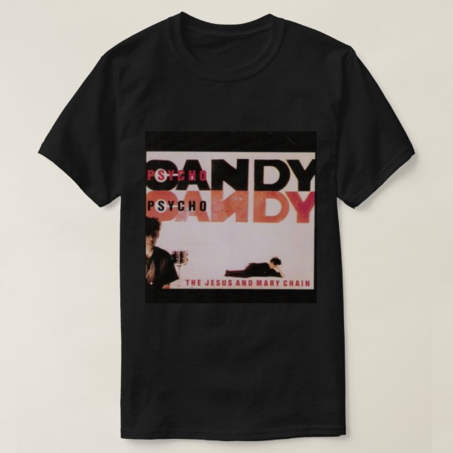 Camiseta Psicopatía - La cadena de Jesús y María T-S (Diseño del anverso)