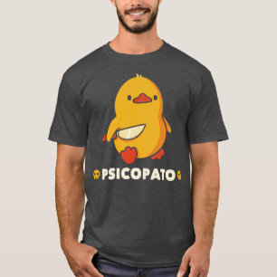 Camiseta Psicopato gracioso pato de Tobe Fonseca
