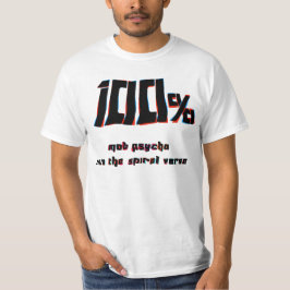 Camiseta psicopía de masas 100: En verso espiral
