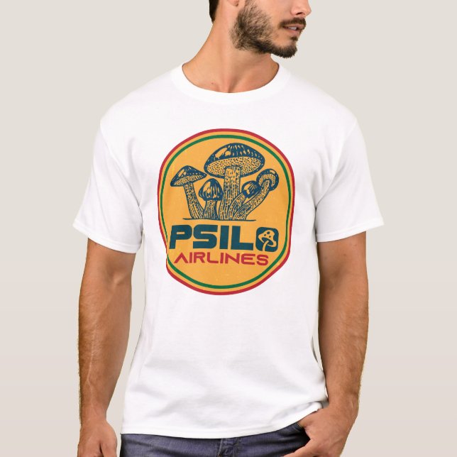 Camiseta Psilocybin Mushroom Psychedelic Explorers - Psilo (Anverso)