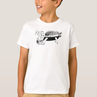 Camiseta psíquica del cerdo