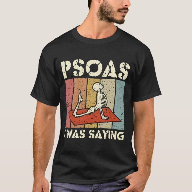 Camiseta Psoas I Was Saying Massage Therapist Lmt Massage T (Anverso)