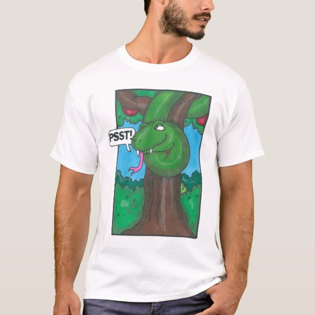 Camiseta Psst…  -2   caballero (Anverso)