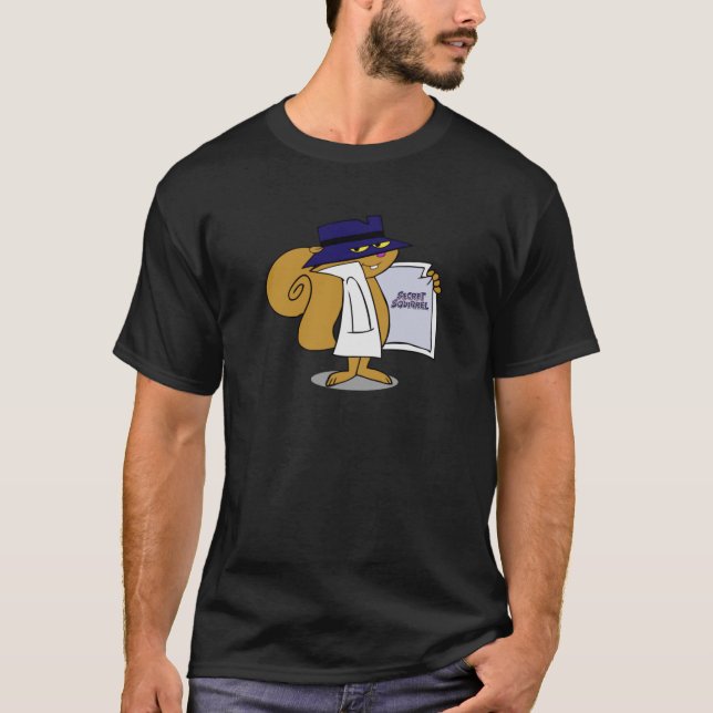 Camiseta Psst. Es ardilla secreta (Anverso)