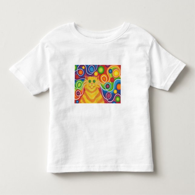 Camiseta 'psy-cat-delic (Anverso)