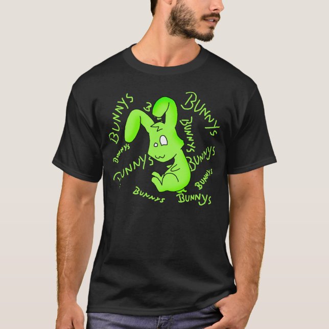 Camiseta Psy Hasi verde (Anverso)