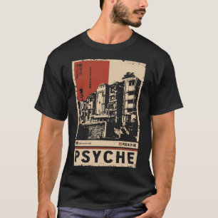 Camiseta PSYCHE La mente urbana inspirada en Japón