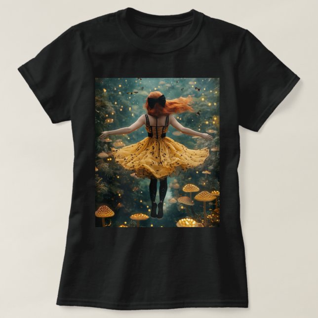 Camiseta Psychedelic Fantasy Magic Art (Diseño del anverso)